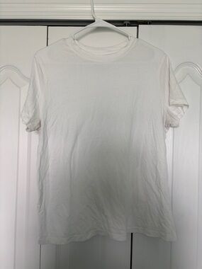 a new day White Short Sleeve Crewneck Tee - Basic Women's Tee